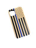 Thin Blue Line Flag Phone Case