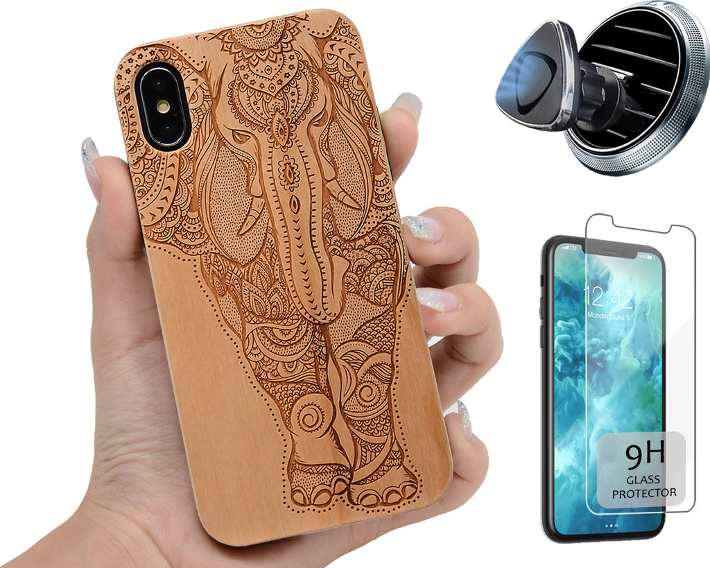 Wood Elephant Phone Case – iProductsUS Wood Elephant Phone Case – iProductsUS
