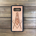 Custom Wood Galaxy Phone Case