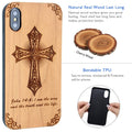 Wood Cross Phone Case