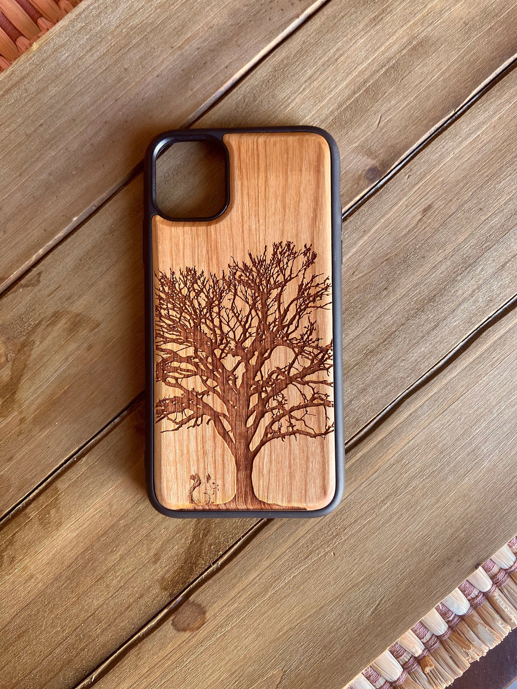 Tree of Life Wood Phone Case