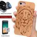 Wood Lion Phone Case