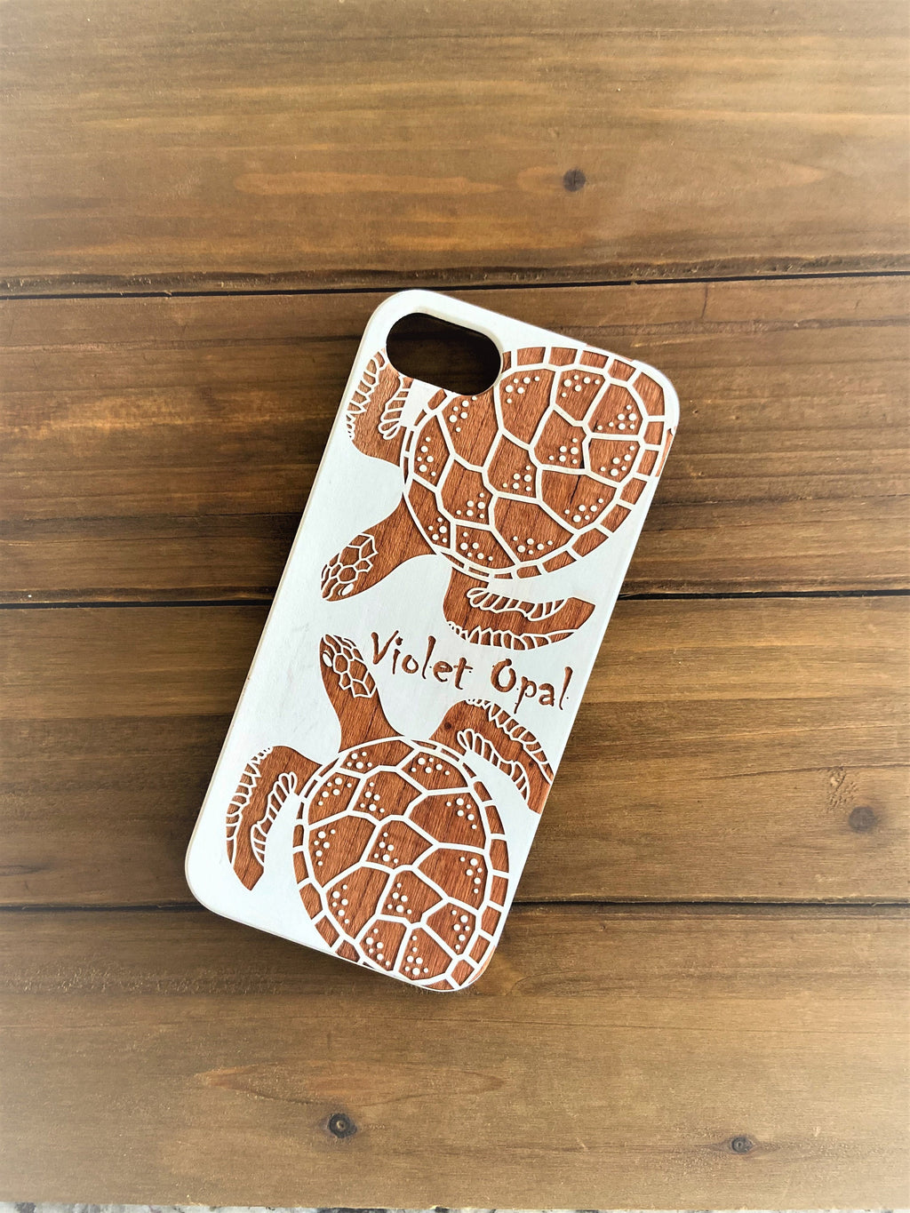 Turtle Wood Phone Case